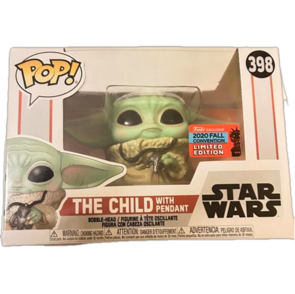 Funko Pop! Star Wars The Child with Pendant Figure Green 398